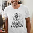 Sexy STFUATTDLAGG Hot Woman Reading Spicy Good Book Love Men's V-Neck T-Shirt Sexy STFUATTDLAGG Hot Woman Reading Spicy Good Book Love Men's V-Neck T-Shirt