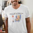 She's Got A Book For Every Situation Men's V-Neck T-Shirt