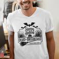 Sleepy Hollow Dead And Breakfast Please Book A Head Men's V-Neck T-Shirt Sleepy Hollow Dead And Breakfast Please Book A Head Men's V-Neck T-Shirt