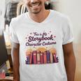 This Is My Storybook Character Costume Men's V-Neck T-Shirt This Is My Storybook Character Costume Men's V-Neck T-Shirt