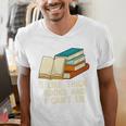 Like Thick Books Cant Lie Happiness Reading Positive Men's V-Neck T-Shirt