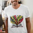 History Education Is Freedom Books Black History Premium Tri-Blend Men's V-Neck T-Shirt History Education Is Freedom Books Black History Premium Tri-Blend Men's V-Neck T-Shirt