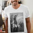 Vintage Anne Of Green Gables -Roof Scene From Book Premium Tri-Blend T-Shirt Men's V-Neck T-Shirt Vintage Anne Of Green Gables -Roof Scene From Book Premium Tri-Blend T-Shirt Men's V-Neck T-Shirt