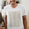 Vintage Library Due Date Card For Book Lovers Librarians Men's V-Neck T-Shirt Vintage Library Due Date Card For Book Lovers Librarians Men's V-Neck T-Shirt
