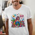 Woman Book Lover Book Hangover Woman Premium Tri-Blend Men's V-Neck T-Shirt