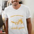 Woman Survives On Books Yarn Knitting Crochet Premium Tri-Blend Men's V-Neck T-Shirt Woman Survives On Books Yarn Knitting Crochet Premium Tri-Blend Men's V-Neck T-Shirt