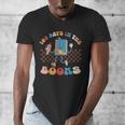 100 Days In The Books Celebration Retro School Men's V-Neck T-Shirt 100 Days In The Books Celebration Retro School Men's V-Neck T-Shirt
