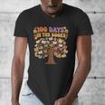 100 Days Of School 100 Days In The Books Librarian Read Men's V-Neck T-Shirt 100 Days Of School 100 Days In The Books Librarian Read Men's V-Neck T-Shirt
