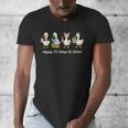100 Days Of School Cute Goose Coffee Books Teacher Life Men's V-Neck T-Shirt 100 Days Of School Cute Goose Coffee Books Teacher Life Men's V-Neck T-Shirt