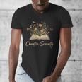 1955 Chapter Seventy 70th Birthday Wildflower Book 70 Yr Old Men's V-Neck T-Shirt