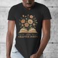 1985 Chapter Forty 40th Birthday Wildflower Book 40 Year Old Men's V-Neck T-Shirt