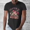 63rd Birthday Chapter 63 Birthday Shirt Women Book Lover Men's V-Neck T-Shirt