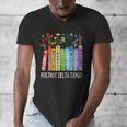 8647 Foxtrots Tangos Deltas Book Flower Resist Book Lovers Men's V-Neck T-Shirt 8647 Foxtrots Tangos Deltas Book Flower Resist Book Lovers Men's V-Neck T-Shirt