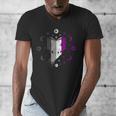 Ace Pride Book With Stars Moons And Magic Hand Men's V-Neck T-Shirt Ace Pride Book With Stars Moons And Magic Hand Men's V-Neck T-Shirt