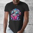 Adorable Book Lover Robot With Reading Glasses Cute Men's V-Neck T-Shirt Adorable Book Lover Robot With Reading Glasses Cute Men's V-Neck T-Shirt