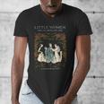 Alcott Little Women Characters Literature Book Illustration Men's V-Neck T-Shirt