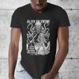 Alien Valentine Science Fiction Vintage Comic Book Men's V-Neck T-Shirt Alien Valentine Science Fiction Vintage Comic Book Men's V-Neck T-Shirt