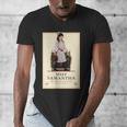 American Girl Meet Samantha Book Cover Men's V-Neck T-Shirt American Girl Meet Samantha Book Cover Men's V-Neck T-Shirt