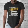 Awesome Bookmobile Driver What's Your Superpower Book Wagon Men's V-Neck T-Shirt Awesome Bookmobile Driver What's Your Superpower Book Wagon Men's V-Neck T-Shirt