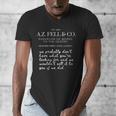 Aziraphale's Bookshop AZ Fell And Co Literary Antiquarian Men's V-Neck T-Shirt Aziraphale's Bookshop AZ Fell And Co Literary Antiquarian Men's V-Neck T-Shirt