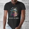Im With The Banned Book Readers Librarians Read Banned Books Men's V-Neck T-Shirt Im With The Banned Book Readers Librarians Read Banned Books Men's V-Neck T-Shirt