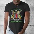 Banned Books Week Librarian Reading Men's V-Neck T-Shirt