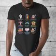 BLM Human Rights Feminism Trans Science Books LGBTQ Quote Men's V-Neck T-Shirt