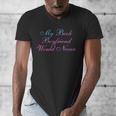 My Book Boyfriend Would Never Dark Romance Men's V-Neck T-Shirt