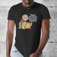 This Is My Book Character Costume Turtle Kids Reading Men's V-Neck T-Shirt This Is My Book Character Costume Turtle Kids Reading Men's V-Neck T-Shirt