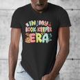 In My Book Keeper Era Librarian School Men's V-Neck T-Shirt