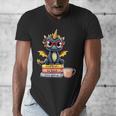 Book Lover Cute Baby Dragon Reading Men's V-Neck T-Shirt Book Lover Cute Baby Dragon Reading Men's V-Neck T-Shirt