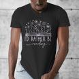 Book Lover Library Reading Bookish Literature Reader Men's V-Neck T-Shirt