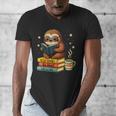 Book Lover Sloth Reading Bookish Library Read Books Be Kind Men's V-Neck T-Shirt Book Lover Sloth Reading Bookish Library Read Books Be Kind Men's V-Neck T-Shirt