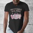 Book Lover's Pretty Girl's Read Books Men's V-Neck T-Shirt