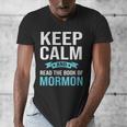 Book Of Mormon LDS Missionary Church Of Latter Day Saints Men's V-Neck T-Shirt
