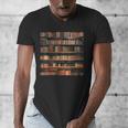 Book Book Shelves Library Men's V-Neck T-Shirt Book Book Shelves Library Men's V-Neck T-Shirt