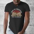 Book Vintage I Read The Constitution For The Articles Men's V-Neck T-Shirt