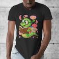 Book Worm Costume World Book Day Cute Kawaii Worm Reading Men's V-Neck T-Shirt