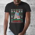 All Booked For Christmas Tree Book Ugly Christmas Sweatshirt Men's V-Neck T-Shirt All Booked For Christmas Tree Book Ugly Christmas Sweatshirt Men's V-Neck T-Shirt