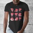 All Booked For Valentine Book Teacher Kids Girls Boys Men's V-Neck T-Shirt