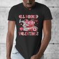 All Booked For Valentines Book Coffee Teacher Women Men's V-Neck T-Shirt