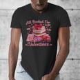 All Booked Valentine's Girly Teacher Coquette Love Men's V-Neck T-Shirt All Booked Valentine's Girly Teacher Coquette Love Men's V-Neck T-Shirt