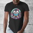 Bookish Penguin Heart A Readers Love Penguins Men's V-Neck T-Shirt Bookish Penguin Heart A Readers Love Penguins Men's V-Neck T-Shirt