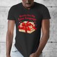 Books Are My Love Language Valentines Day For Books Lover Men's V-Neck T-Shirt