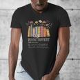 Booktrovert Cozy Book Lover Book Nerd Literary Humor Men's V-Neck T-Shirt