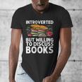 Bookworm Art For Men Women Book Reading Lover Bookish Men's V-Neck T-Shirt