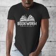 Bookworm Aunt Reading Lover Men's V-Neck T-Shirt Bookworm Aunt Reading Lover Men's V-Neck T-Shirt
