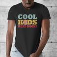 Bookworm Cool Kids Read Books Book Lover Reading Men's V-Neck T-Shirt