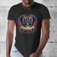 Bookworm Dragon Reading Book Lover Men's V-Neck T-Shirt Bookworm Dragon Reading Book Lover Men's V-Neck T-Shirt