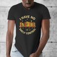 Bookworm I Have No Shelf Control Book Lover Men's V-Neck T-Shirt Bookworm I Have No Shelf Control Book Lover Men's V-Neck T-Shirt